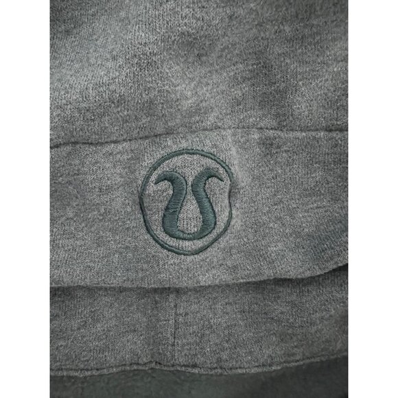 Lululemon Womens Full-Zip Hoodie Size 12 Sweatshirt Cotton Blend With Logo Detai - Picture 3 of 6